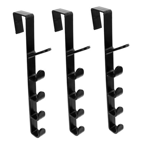 QUMIIRITY 3 Stück Multifunktionaler Über tür Haken mit Haken Leicht zu Installieren Türgarderobe für Mäntel Handtücher Hüte Taschen Geeignet für Küche Bad Schlafzimmer Büro QUMIIRITY 3 Stück Multifunktionaler Über tür Haken mit Haken Leicht zu Installieren Türgarderobe für Mäntel Handtücher Hüte Taschen Geeignet für Küche Bad Schlafzimmer Büro von QUMIIRITY