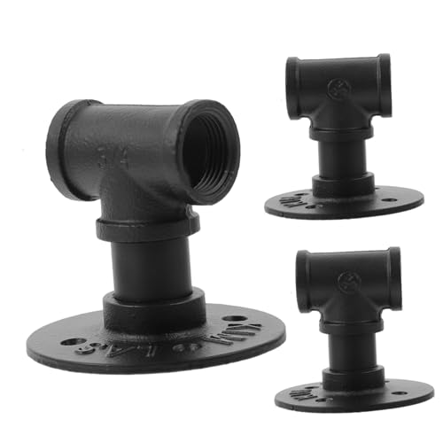 QUMIIRITY 3 Stück Teiliges Wand Weinregal im Industrie aus Retro Wasserrohren Dekorativer Flaschenhalter für Rotwein für Bar Wohnzimmer und Weinkeller QUMIIRITY 3 Stück Teiliges Wand Weinregal im Industrie aus Retro Wasserrohren Dekorativer Flaschenhalter für Rotwein für Bar Wohnzimmer und Weinkeller von QUMIIRITY