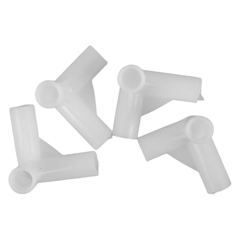 QUMIIRITY 4 Stück Triangular Connector für Yurt Stützrahmen Verstärkter Verbindungsstück für Pavillon und Unterkünfte Einfach zu Montieren und Stabil für Camping und Outdoor Aktivitäten von QUMIIRITY
