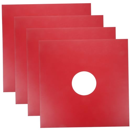 QUMIIRITY 4 Stück Vinyl Schallplattenhüllen Robuste Außenhüllen für Schallplatten Optimaler Schutz Einfache Handhabung zur Aufbewahrung und Präsentation Ihrer Plattensammlung QUMIIRITY 4 Stück Vinyl Schallplattenhüllen Robuste Außenhüllen für Schallplatten Optimaler Schutz Einfache Handhabung zur Aufbewahrung und Präsentation Ihrer Plattensammlung von QUMIIRITY