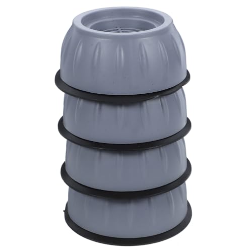 QUMIIRITY 4stücke Anti-Vibrations-Pads Für Waschmaschinen rutschfeste Gummifüße Geräuschreduzierung Und Stabilisierung Von Waschmaschine Und Trockner Installieren Vielseitig Einsetzbar von QUMIIRITY