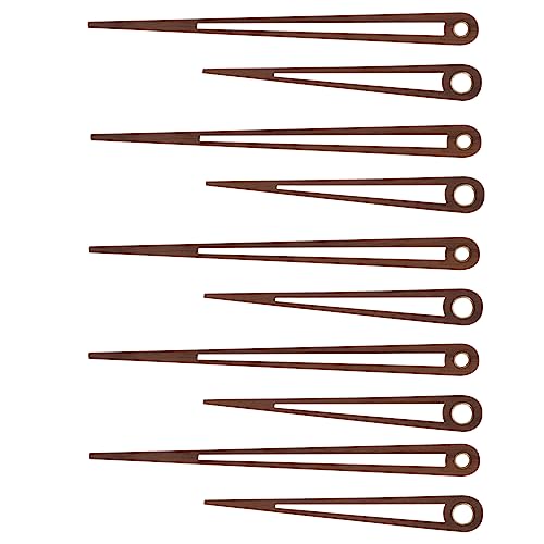 QUMIIRITY 5 Sätze Holz Uhrzeigerset Teiliges Holz für DIY Uhren Ersatzteile und Wanduhr Reparatur Langlebig und Dekorativ für Bastelprojekte und Dekoration von QUMIIRITY