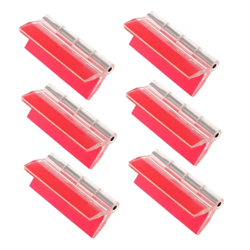 QUMIIRITY 6 Stück Teiliges Selbstklebendes Acrylscharnier Universelles Transparentes Klappscharnier für Holzboxen Geräuschlos Robust und Langlebig für Möbel und DIY Projekte QUMIIRITY 6 Stück Teiliges Selbstklebendes Acrylscharnier Universelles Transparentes Klappscharnier für Holzboxen Geräuschlos Robust und Langlebig für Möbel und DIY Projekte von QUMIIRITY