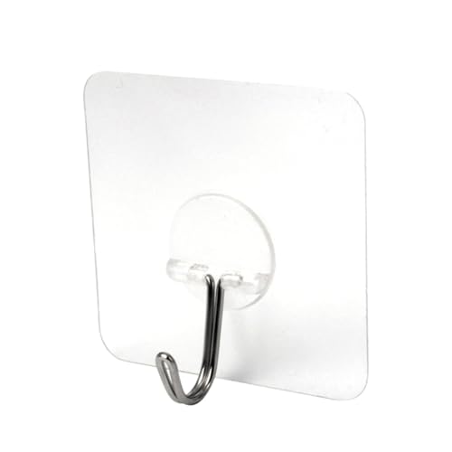 QUMIIRITY 6 Stück Teiliges Starker Transparenter Klebehaken mit Nahtlosem Haftband Selbstklebend Langlebig und Rückstandsfrei Entfernbar als Wandhaken für Küche Schlafzimmer und Wohnzimmer QUMIIRITY 6 Stück Teiliges Starker Transparenter Klebehaken mit Nahtlosem Haftband Selbstklebend Langlebig und Rückstandsfrei Entfernbar als Wandhaken für Küche Schlafzimmer und Wohnzimmer von QUMIIRITY