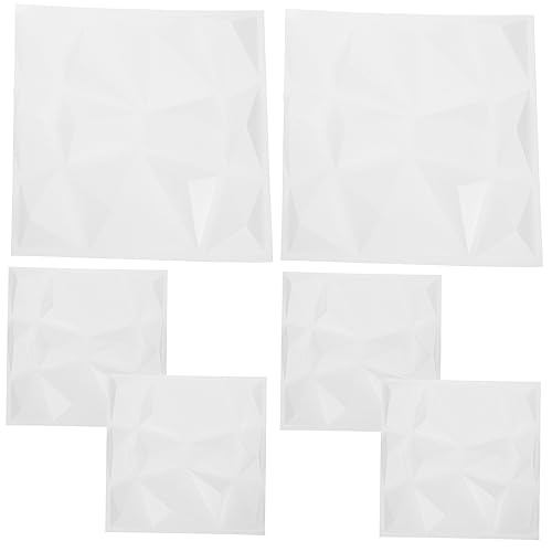 QUMIIRITY 6 Stück Wandpaneele für Innendekoration Selbstklebende PVC Wandverkleidung Hochwertige Struktur für Wohnzimmer Schlafzimmer und Besondere Anlässe von QUMIIRITY