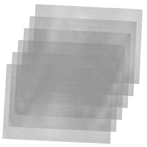 QUMIIRITY 6Stücke Mesh Drahtgeflecht Mesh Rostfreies Material für DIY Projekte und Lüftungsgitter Robust und Langlebig von QUMIIRITY
