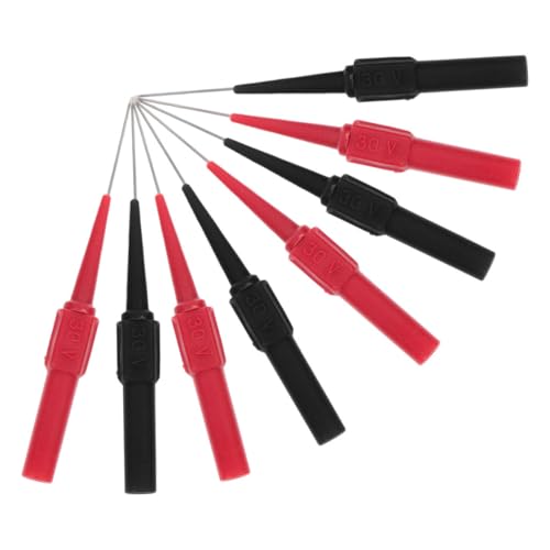 QUMIIRITY 8 Stück Teiliges Multimeter Testleitungs Set mit Präzisen Back Probes für Kompatibilität für Elektronikreparaturen und Schaltkreisanalysen QUMIIRITY 8 Stück Teiliges Multimeter Testleitungs Set mit Präzisen Back Probes für Kompatibilität für Elektronikreparaturen und Schaltkreisanalysen von QUMIIRITY