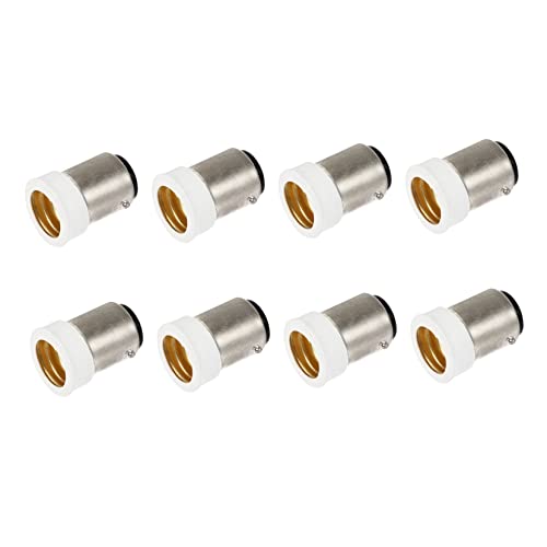 QUMIIRITY 8 Stück To Lampenadapter Teiliges Langlebiger Sockel für LED Leuchten Geeignet für Tischlampe Deckenlampe und Einfach zu Verwenden und Kompakt von QUMIIRITY