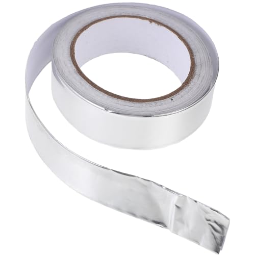 QUMIIRITY Aluminium Klebeband mit Leitfähigem Kleber Hitzebeständiges Aluminiumfolienband für Isolierung und Abdichtung für Fußbodenheizung Einfache Anwendung Robust und Langlebig QUMIIRITY Aluminium Klebeband mit Leitfähigem Kleber Hitzebeständiges Aluminiumfolienband für Isolierung und Abdichtung für Fußbodenheizung Einfache Anwendung Robust und Langlebig von QUMIIRITY