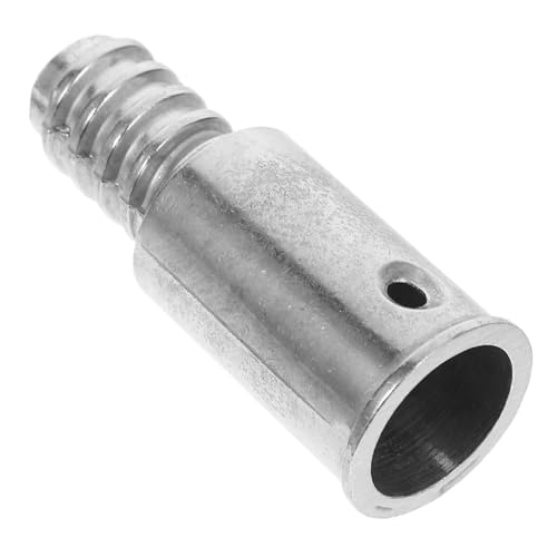 QUMIIRITY Aluminiumlegierung Verlängerungspole Adapter für Besenstiele Gewindeverbindung für Robuste Reinigungsgeräte Kompatibel mit Metallmopps und Besen von QUMIIRITY
