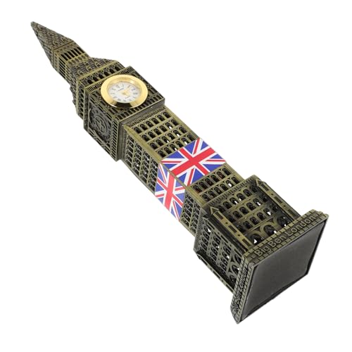 QUMIIRITY Vintage Big Statue London Souvenir Desktop Modell Für Büro Und Wohnkultur Detailreiche Architekturfigur Nostalgischem Charme von QUMIIRITY