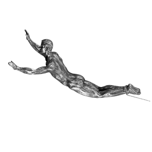 QUMIIRITY Bungee Jumping Figur Als Wanddeko Im Industrial Style Resin Statue Für Wohnzimmer Bar Und Büro Kreative Wandkunst Für Tv-hintergrund Und Moderne Raumgestaltung QUMIIRITY Bungee Jumping Figur Als Wanddeko Im Industrial Style Resin Statue Für Wohnzimmer Bar Und Büro Kreative Wandkunst Für Tv-hintergrund Und Moderne Raumgestaltung von QUMIIRITY