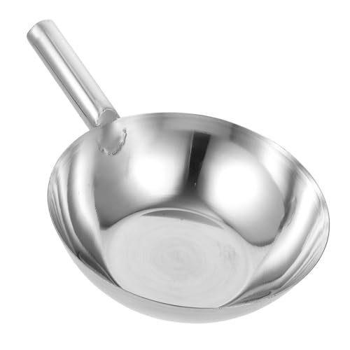 QUMIIRITY Edelstahl Schöpfkelle Wasserschöpfer Küchenlöffel mit Metallgriff Ergonomisch Rostfrei Langlebig für Haushalt Gastronomie Küche von QUMIIRITY