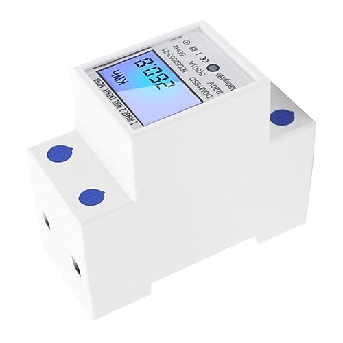 QUMIIRITY Energiezähler LCD Display Mini Strommesser für Hutschiene Multifunktionaler Wechselstromzähler zur Genauen Strommessung und Sicheren Installation QUMIIRITY Energiezähler LCD Display Mini Strommesser für Hutschiene Multifunktionaler Wechselstromzähler zur Genauen Strommessung und Sicheren Installation von QUMIIRITY