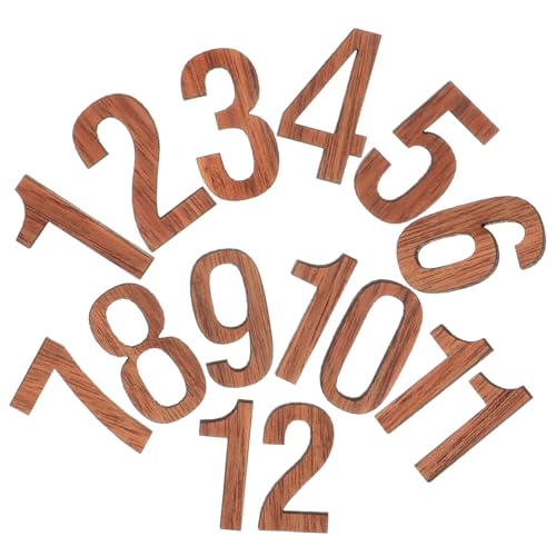 QUMIIRITY Ersatz Wanduhr Zahlen Arabische Holz Zahlen DIY Uhr Reparatur Zubehör Leichtes Vielseitiges Ziffernblatt für Wanduhren mit Feiner Verarbeitung und Einfachem Design QUMIIRITY Ersatz Wanduhr Zahlen Arabische Holz Zahlen DIY Uhr Reparatur Zubehör Leichtes Vielseitiges Ziffernblatt für Wanduhren mit Feiner Verarbeitung und Einfachem Design von QUMIIRITY