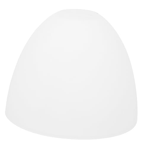 QUMIIRITY Frosted Glass Lampshade Kreative und Stilvolle Deckenleuchte für Wohnzimmer und Esszimmer Blendfreier Lampenschirm Design Dekorative Lichtabdeckung von QUMIIRITY