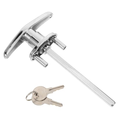 QUMIIRITY Griff Schloss aus Langlebiger Zinklegierung mit Ergonomischem Griff Präzisem Schließmechanismus und Schlüssel Vielseitig Einsetzbar für Garagentore Wohn Nutzfahrzeugtüren QUMIIRITY Griff Schloss aus Langlebiger Zinklegierung mit Ergonomischem Griff Präzisem Schließmechanismus und Schlüssel Vielseitig Einsetzbar für Garagentore Wohn Nutzfahrzeugtüren von QUMIIRITY