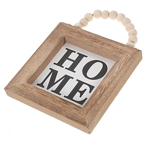 QUMIIRITY Hängendes Holzschild für Zuhause Rustikale Wanddekoration Kreative Holztafel für Schöne und Praktische Wandkunst als Einzugsgeschenk für Gestaltung von QUMIIRITY
