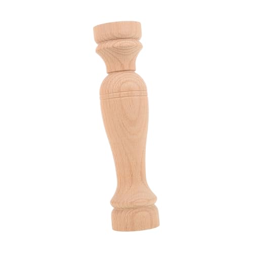 QUMIIRITY Holz Säule Römische Geschnitzte Möbelstütze Unbemalt Vielseitig Einsetzbar als Dekoration Zaun oder Regalstütze aus Massivem Holz QUMIIRITY Holz Säule Römische Geschnitzte Möbelstütze Unbemalt Vielseitig Einsetzbar als Dekoration Zaun oder Regalstütze aus Massivem Holz von QUMIIRITY