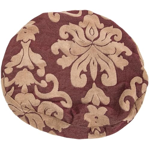 QUMIIRITY Jacquard Barhocker Bezug Rund Stretchbezug Waschbar Sitzbezug mit Muster Leichter Schutz für Barhocker und Rundhocker Pflegeleicht und Kratzfest für Zuhause und Gastronomie QUMIIRITY Jacquard Barhocker Bezug Rund Stretchbezug Waschbar Sitzbezug mit Muster Leichter Schutz für Barhocker und Rundhocker Pflegeleicht und Kratzfest für Zuhause und Gastronomie von QUMIIRITY