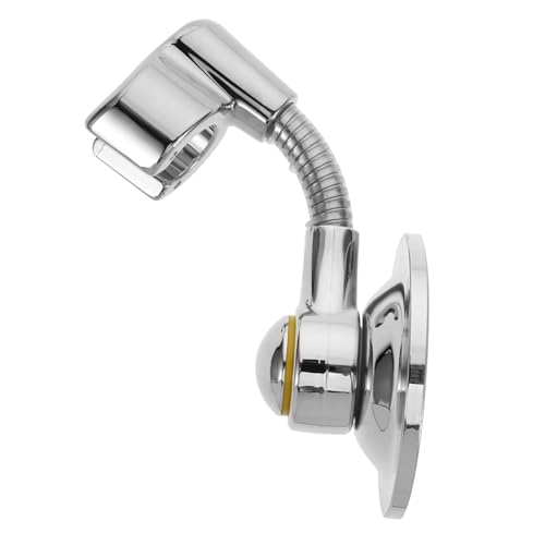 QUMIIRITY Kompakter Duschkopfhalter mit Saugnapf Flexibler Duschhaltemontage für Badezimmer kein Bohren Erforderlich Stabil und Installieren für Handbrausen und Bidet Sprühgeräte von QUMIIRITY