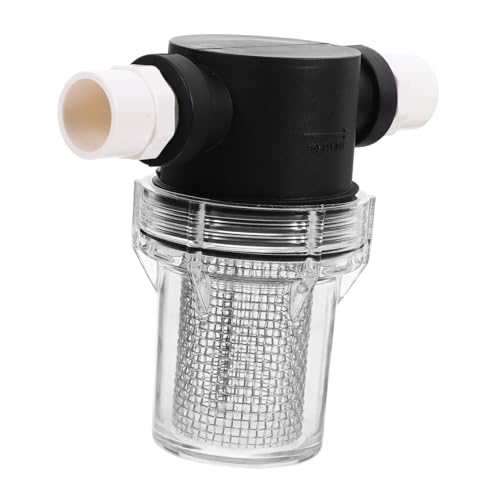 QUMIIRITY Kompakter PVC Wasserfilter mit Mesh Sieb Tragbarer Gartenbewässerungs Vorfilter zur Wasserfiltration und Reinigung Robustes Kunststofffilternetz für Sauberes Wasser im QUMIIRITY Kompakter PVC Wasserfilter mit Mesh Sieb Tragbarer Gartenbewässerungs Vorfilter zur Wasserfiltration und Reinigung Robustes Kunststofffilternetz für Sauberes Wasser im von QUMIIRITY