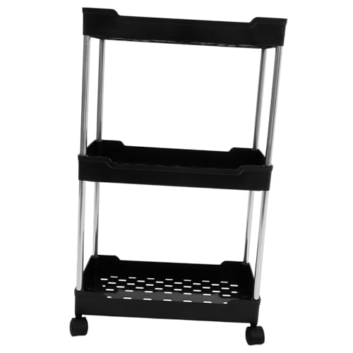 QUMIIRITY Rollwagen-aufbewahrungsregal Mit Rädern Mehrschichtiger Organizer Für Küche Und Bad Kompakt Und Vielseitig Für Home Storage QUMIIRITY Rollwagen-aufbewahrungsregal Mit Rädern Mehrschichtiger Organizer Für Küche Und Bad Kompakt Und Vielseitig Für Home Storage von QUMIIRITY