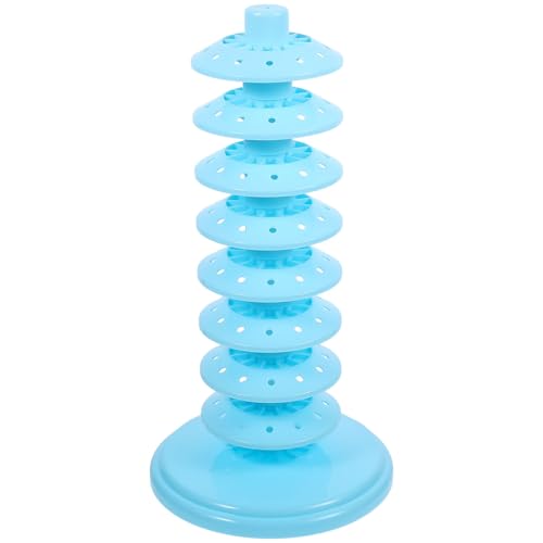 QUMIIRITY Mehrschichtiger Lollipop Ständer Verstellbar Runder Mehrlochiger Lutscherhalter für Party Banquet Kuchen Pops und Süßigkeiten Display Stabiles Candy Rack für Zuhause und Geschäft von QUMIIRITY