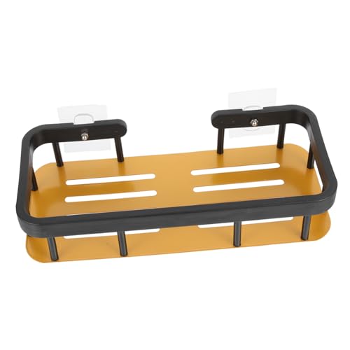 QUMIIRITY No Drilling Duschregal Wandregal Badezimmer Organizer aus Rostfreiem Edelstahl Platzsparend Vielseitig für Shampoo Zahnpasta Rasierer Einfache Montage ohne Bohren Modernes Design von QUMIIRITY