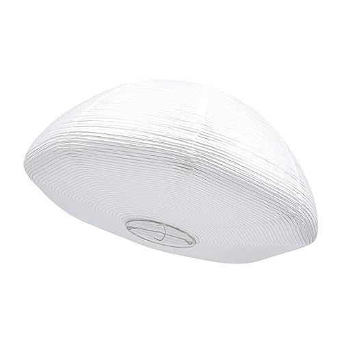 QUMIIRITY Papier Lampenschirm Weiß Eleganter Langlebiger Lampenschirm für Deckenleuchten Einfache Installation für Gemütliche Wohnräume Sorgt für Sanftes Licht und Entspanntes QUMIIRITY Papier Lampenschirm Weiß Eleganter Langlebiger Lampenschirm für Deckenleuchten Einfache Installation für Gemütliche Wohnräume Sorgt für Sanftes Licht und Entspanntes von QUMIIRITY