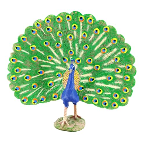 QUMIIRITY Lifelike Peacock Figurine Aus Kunststoff Dekoratives Pfau Ornament Für Junge Mädchen Für Tisch Bücherregal QUMIIRITY Lifelike Peacock Figurine Aus Kunststoff Dekoratives Pfau Ornament Für Junge Mädchen Für Tisch Bücherregal von QUMIIRITY