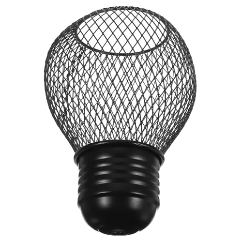 QUMIIRITY Retro Metall Pendelleuchte Lampenschirm Schwarz Vintage Eisen Hängelampe Deckenleuchte Abdeckung für Wohnzimmer Esszimmer Schlafzimmer Gemütliche Beleuchtung von QUMIIRITY
