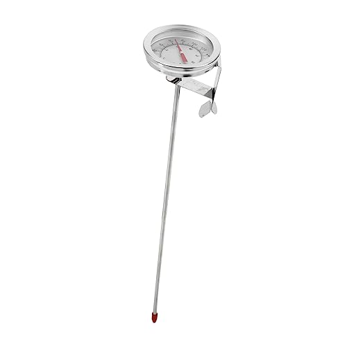 QUMIIRITY Temperaturmesser für Selbstgebrautes Bier Sofort Ablesbares Thermometer mit Langer Sonde für Kochen und Grillen Hitzebeständig und Korrosionsbeständig QUMIIRITY Temperaturmesser für Selbstgebrautes Bier Sofort Ablesbares Thermometer mit Langer Sonde für Kochen und Grillen Hitzebeständig und Korrosionsbeständig von QUMIIRITY