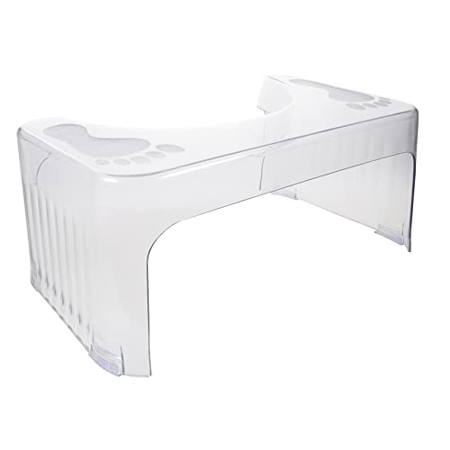 QUMIIRITY Toilettenhocker Anti-rutsch Fußhocker Badezimmer Höhenverstellbar Kleiner Tritthocker Für Junge Mädchen Erwachsene Haushalt von QUMIIRITY