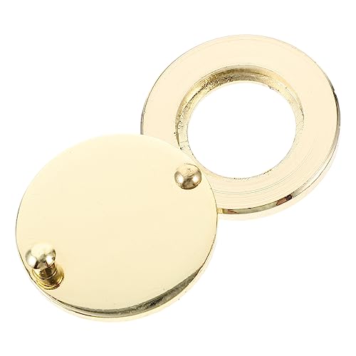 QUMIIRITY Türansicht Schutzabdeckung für Peephole Rotierende Privatsphäre Abdeckung für Türen Metallmaterial Hohe für Zuhause Einfach zu Bedienen und Langlebig von QUMIIRITY