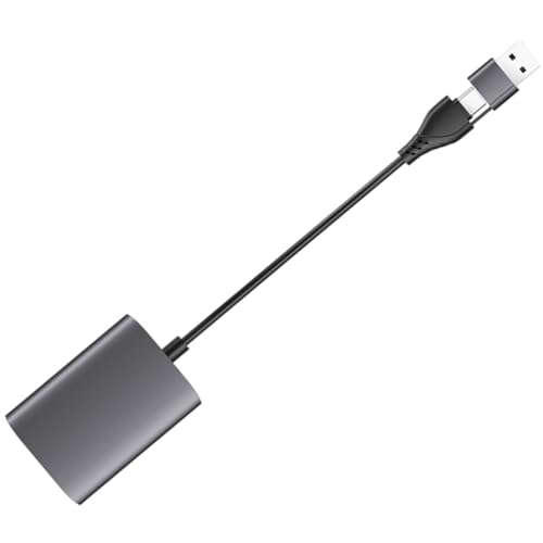 QUMIIRITY USB Type C zu Dual Adapter Hochgeschwindigkeits Datenübertragung Unterstützt Dual Monitor Anzeige für Laptops Tablets Einfach Kompatibel mit Verschiedenen Geräten QUMIIRITY USB Type C zu Dual Adapter Hochgeschwindigkeits Datenübertragung Unterstützt Dual Monitor Anzeige für Laptops Tablets Einfach Kompatibel mit Verschiedenen Geräten von QUMIIRITY