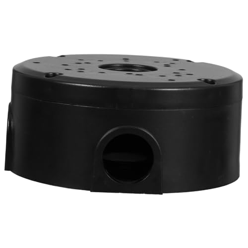 QUMIIRITY wasserdichte Runde Elektrobox mit Basis für Sicherheitskameras Kabelversteck Robustes Kunststoffgehäuse für Decken und Wandmontage Vielseitig Einsetzbar in Haushalt und Büro QUMIIRITY wasserdichte Runde Elektrobox mit Basis für Sicherheitskameras Kabelversteck Robustes Kunststoffgehäuse für Decken und Wandmontage Vielseitig Einsetzbar in Haushalt und Büro von QUMIIRITY