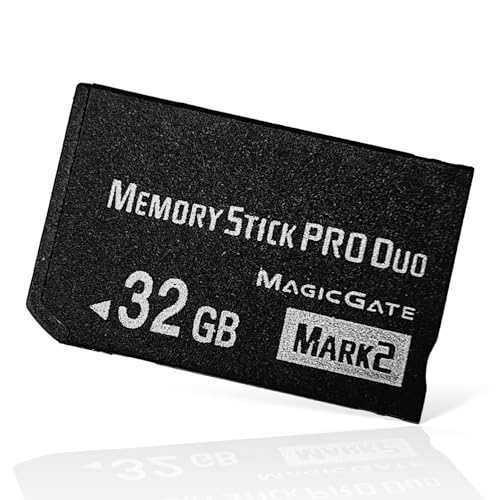32 GB High-Speed-Speicherstick Pro Duo Mark2 – perfekt für PSP und Kamera-Speicherkarten 32 GB High-Speed-Speicherstick Pro Duo Mark2 – perfekt für PSP und Kamera-Speicherkarten von QUMOX