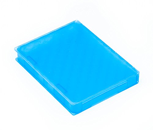 QUMOX HDD Storage Box Case 3pcs (2,5") hellblau von QUMOX