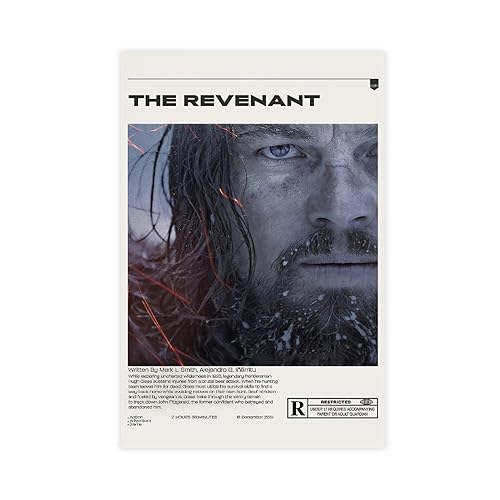 QUNAN Filmposter "The Revenant" auf Leinwand, ungerahmt: 30 x 45 cm QUNAN Filmposter "The Revenant" auf Leinwand, ungerahmt: 30 x 45 cm von QUNAN