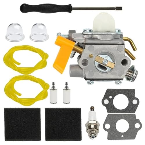 QUNFD C1U-H60 Vergaser Tune Up Kit Luftfilter Fit for Homelite 25Cc 30Cc String Trimmer Brushcutter 985624001 QUNFD C1U-H60 Vergaser Tune Up Kit Luftfilter Fit for Homelite 25Cc 30Cc String Trimmer Brushcutter 985624001 von QUNFD