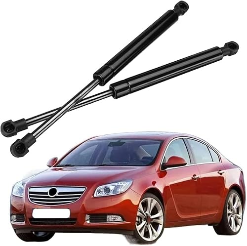 QUNINE 2 X Auto Gasfeder Dämpfer Heckklappe für Opel Insignia A 2008 2009 2010 2011 2012 2013 2014 2015 2016 2017, Stoßdämpfung Arbeitsersparnis TeleskopschutzStoßdämpfer Heckklappendämpfer Zubehör von QUNINE