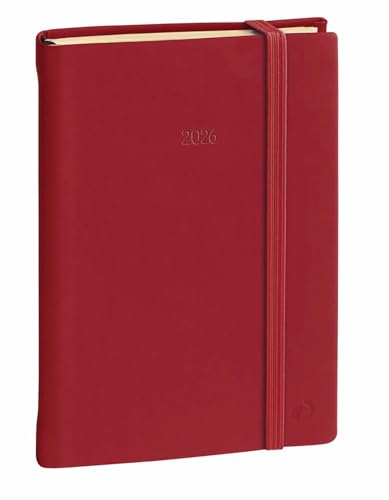 DAILY POCKET VZ Silk rot 2026: Kalender im Taschenformat von QUO VADIS