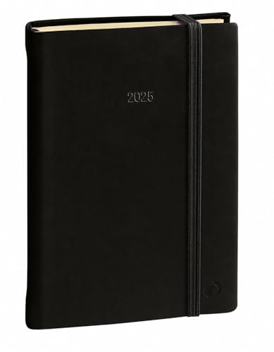 Daily 17 Silk schwarz 2026: Kalender im Schreibtischformat von QUO VADIS