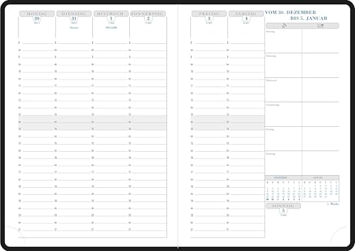 Kalendereinlage Visuel Neutralschnitt 2022 von QUO VADIS