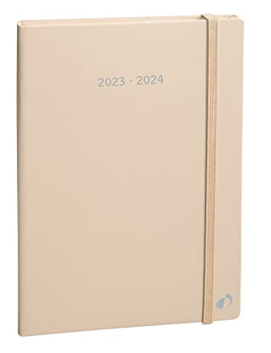 Plan Note 15 Pastel Kaffee: Terminkalender. Schreibtischformat von QUO VADIS