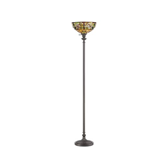 Quoizel Deckenfluter Kami Stehlampe Stehleuchte Lampe Schirm Im Tiffany Design   B-Ware von QUOIZEL