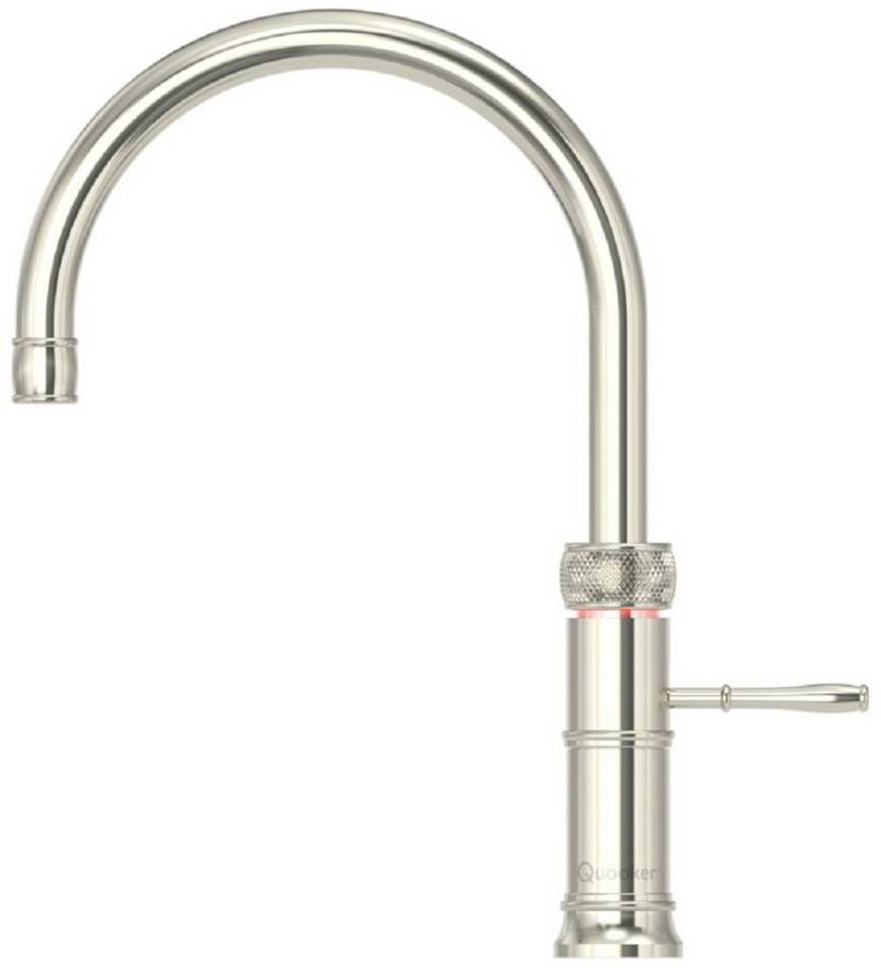 QUOOKER Küchenarmatur Classic Fusion Round mit COMBI+ Reservoir Nickel CFNRNIC COMBI+ *inkl. 7 JAHRE GARANTIE* von QUOOKER
