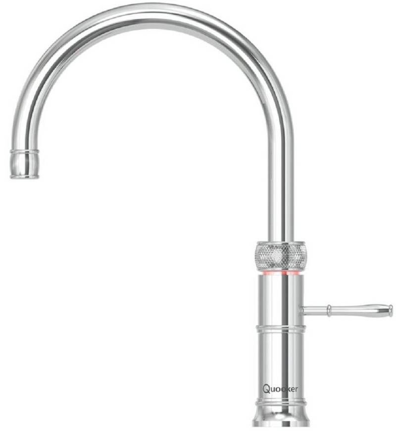 QUOOKER Küchenarmatur Classic Fusion Round mit COMBI+ CUBE verchromt CFNRCHR COMBI+ CUBE *inkl. 7 JAHRE GARANTIE* von QUOOKER