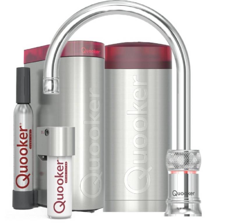 QUOOKER Küchenarmatur Classic Nordic Round single tap Set COMBI CUBE CHSRCHR COMBI CUBE2 *inkl. 7 JAHRE GARANTIE* von QUOOKER